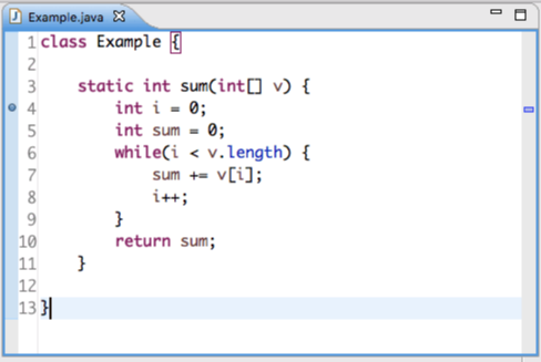 Set breakpoint